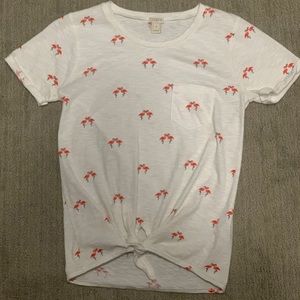 J. Crew Flamingo T-shirt Size XSmall